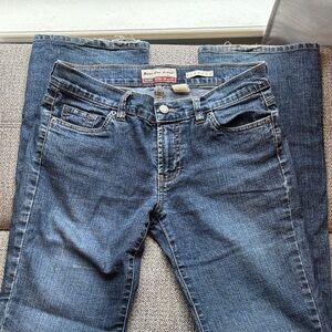 Old Navy Women's Dark Blue Boot Cut Jeans